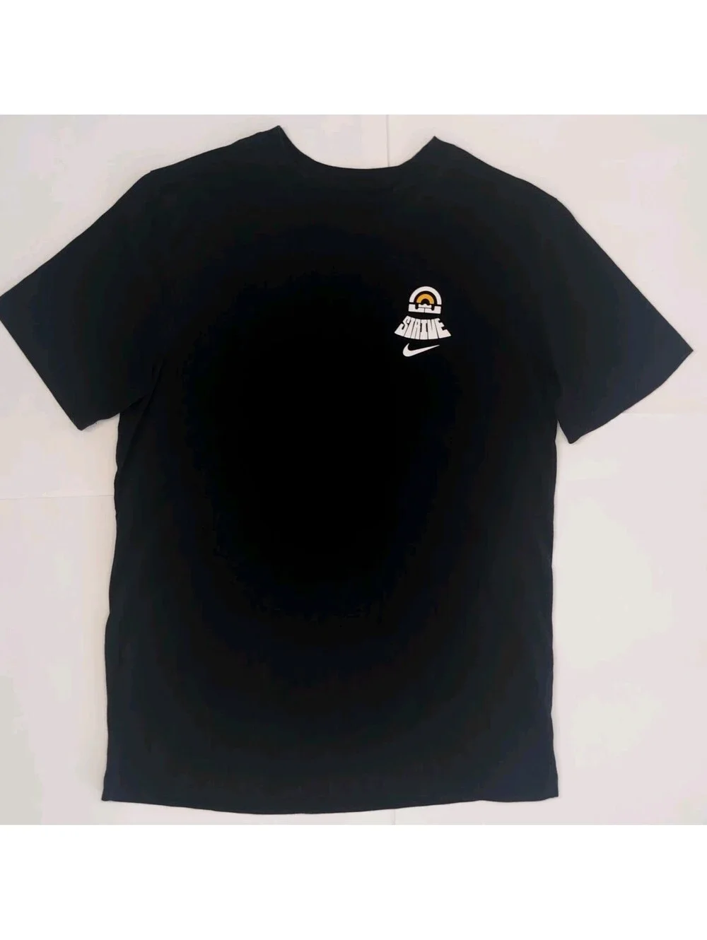 Nike LeBron James Strive For Greatness Lion Graphic Dri-FIT T-Shirt Black Medium